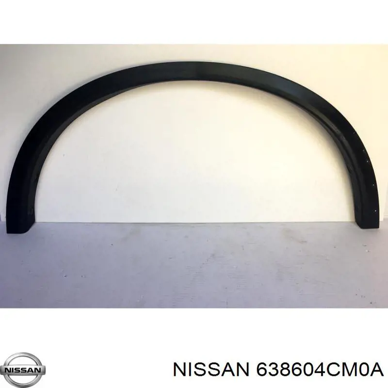 638609TA0A Nissan/Infiniti Poszerzenie (nakładka) reperaturki błotnika przedniego prawy