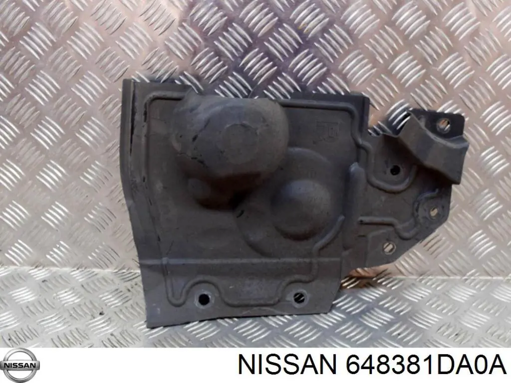 Do koszyka 648381DA0A Nissan/Infiniti Osłona silnika prawa