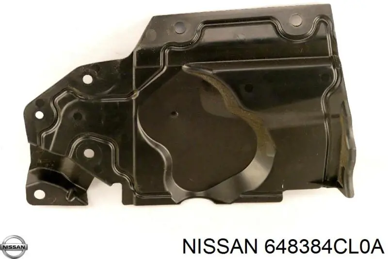 Osłona silnika prawa Nissan/Infiniti 648384CL0A