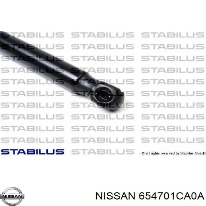 654701CA0A Nissan/Infiniti Amortyzator maski