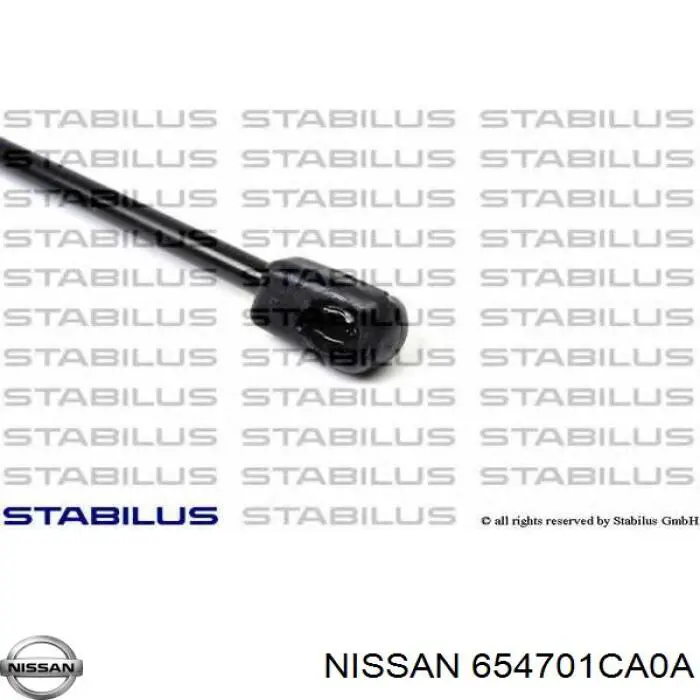 Amortyzator maski Nissan/Infiniti 654701CA0A cena, od 24,80 USD