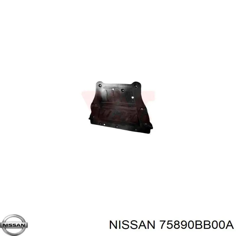 Osłona silnika, miski (przedziału silnika) Nissan Qashqai +2 I SUV (J10) (2007 - 2014) cena, od 48,46 USD