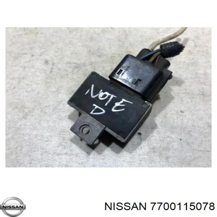 Przekaźnik świec żarowych Opel 7700115078 cena, od 48,11 USD