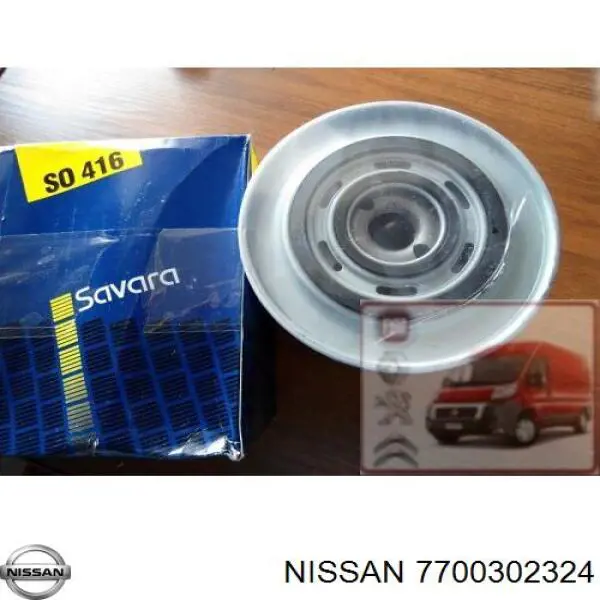 Nakrętka koła 7700302324 Nissan/Infiniti