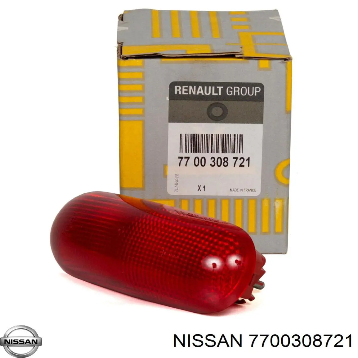 Lampa stop tylna dodatkowa Renault Kangoo I awangarda (FC0, FC1) (1998 - 2008) cena, od 40,92 USD