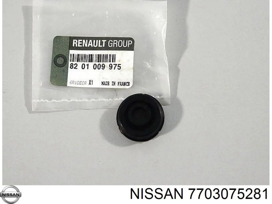 Do koszyka 7703075281 Nissan/Infiniti Zaślepka głowicy cylindrów/bloku cylindrów