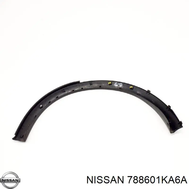 Poszerzenie (nakładka) reperaturki tylnego błotnika prawy Nissan/Infiniti 788601KA6A cena, od 98,75 USD