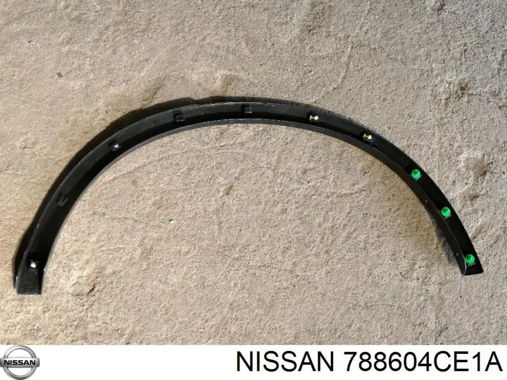 Poszerzenie (nakładka) reperaturki tylnego błotnika prawy Nissan/Infiniti 788604CE1A cena, od 61,17 USD