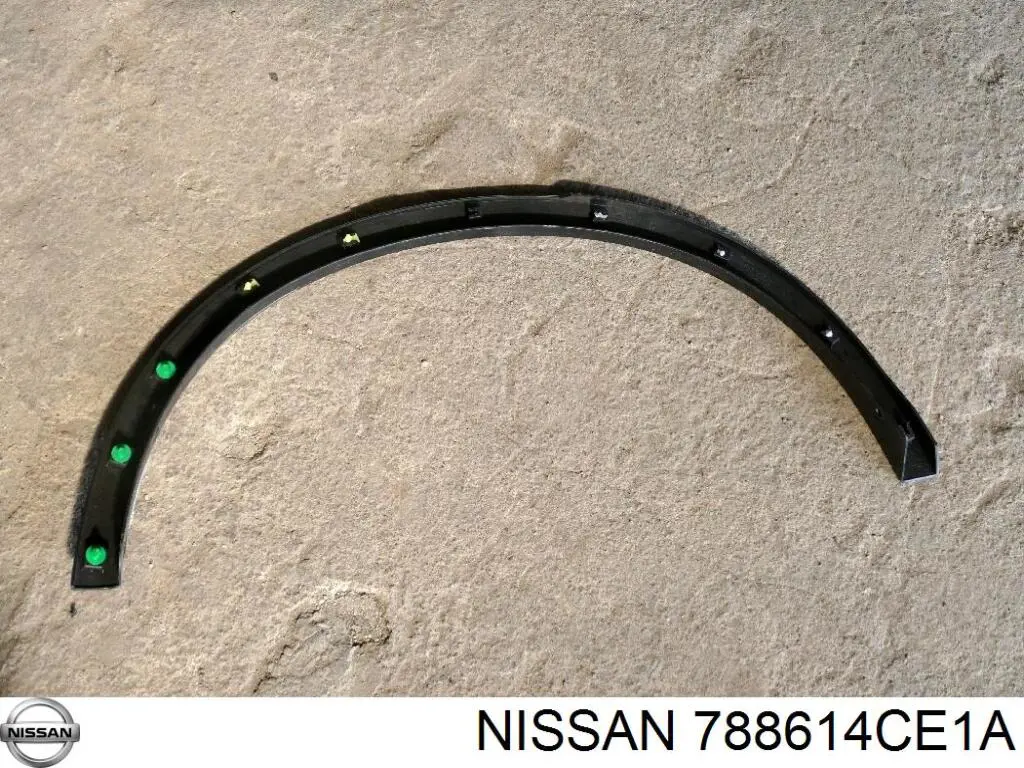 Poszerzenie (nakładka) reperaturki tylnego błotnika lewy FPS FP5037323