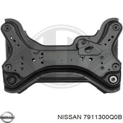 Do koszyka 7911300Q0B Nissan/Infiniti Wzmocnienie zderzaka tylnego