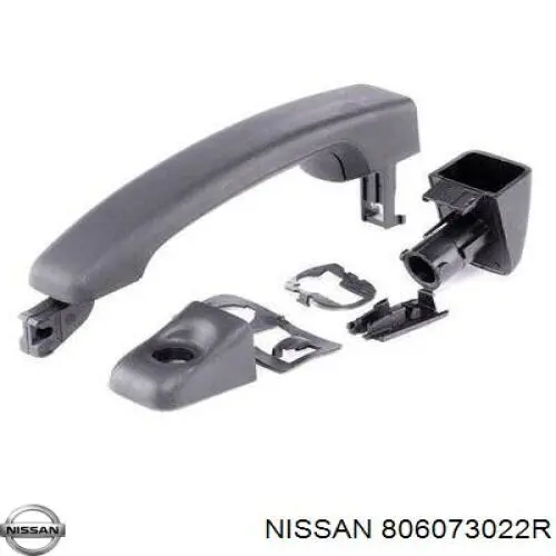 Klamka drzwi przednich zewnętrzna Renault (RVI) 806061908R cena, od 18,02 USD