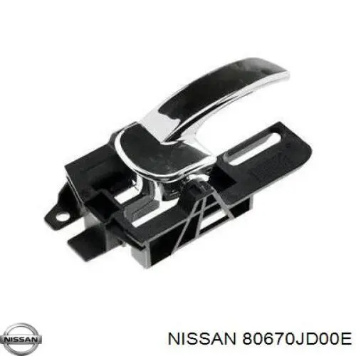 Klamka drzwi przednich wewnętrzna prawa Nissan/Infiniti 80670JD00E cena, od 22,74 USD