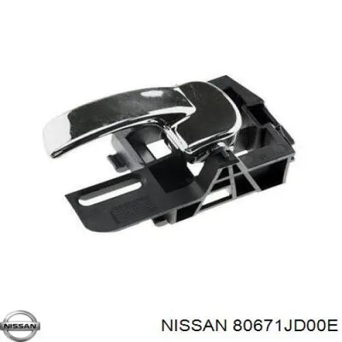 Klamka drzwi przednich wewnętrzna lewa Nissan/Infiniti 80671JD00E cena, od 19,90 USD