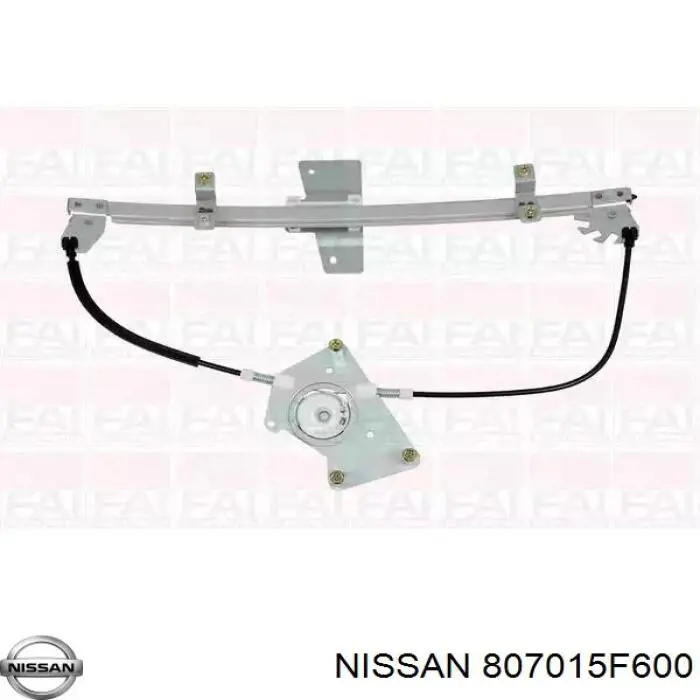 Mechanizm podnoszenia szyby drzwi przednich lewych Nissan Micra hatchback (K11) (1992 - 2003) cena, od 140,94 USD