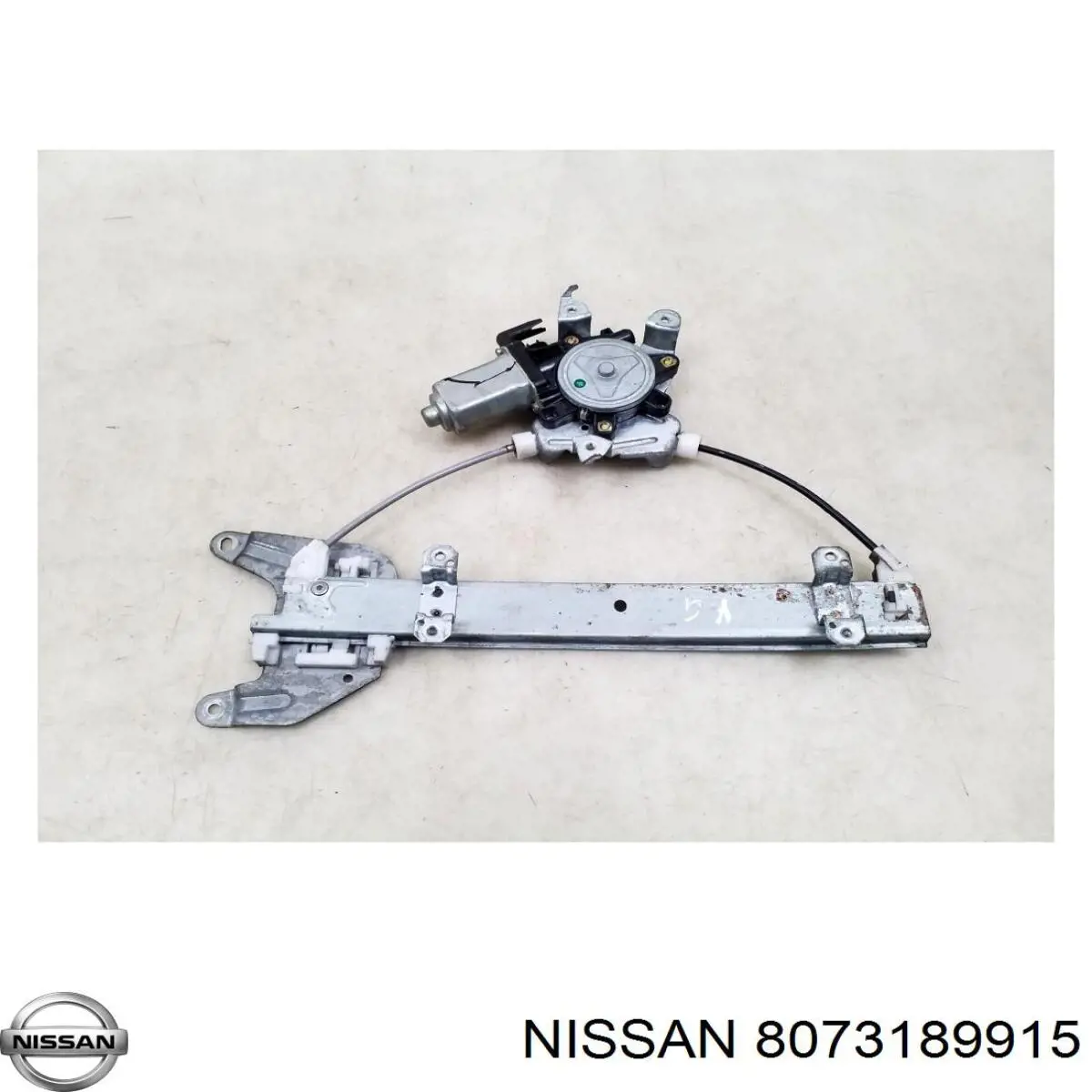 Silniczek podnośnika szyby drzwi tylnych lewych Nissan/Infiniti 8073189915 cena, od 52,78 USD