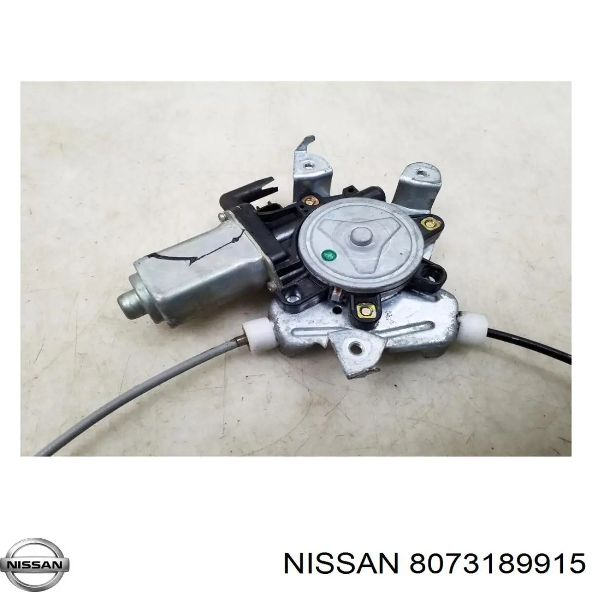 Do koszyka 8073189915 Nissan/Infiniti Silniczek podnośnika szyby drzwi tylnych lewych
