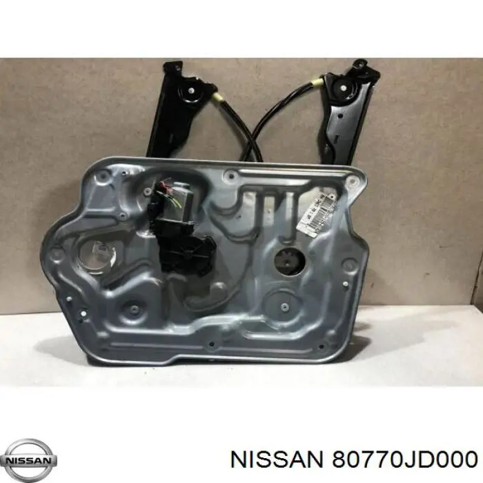 80770JD000 Nissan/Infiniti Mechanizm podnoszenia szyby drzwi przednich prawych
