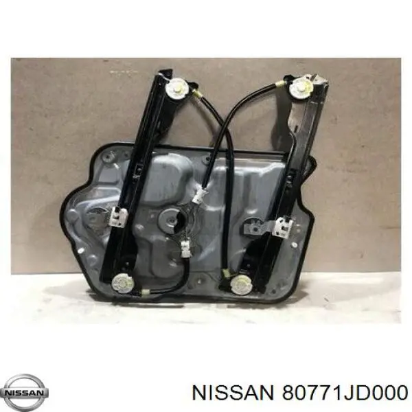 Do koszyka 80771JD000 Nissan/Infiniti Mechanizm podnoszenia szyby drzwi przednich lewych
