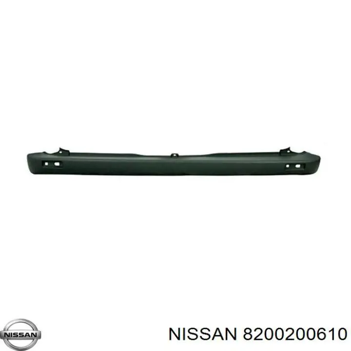 4400463 Opel Zderzak tylny, środkowa część