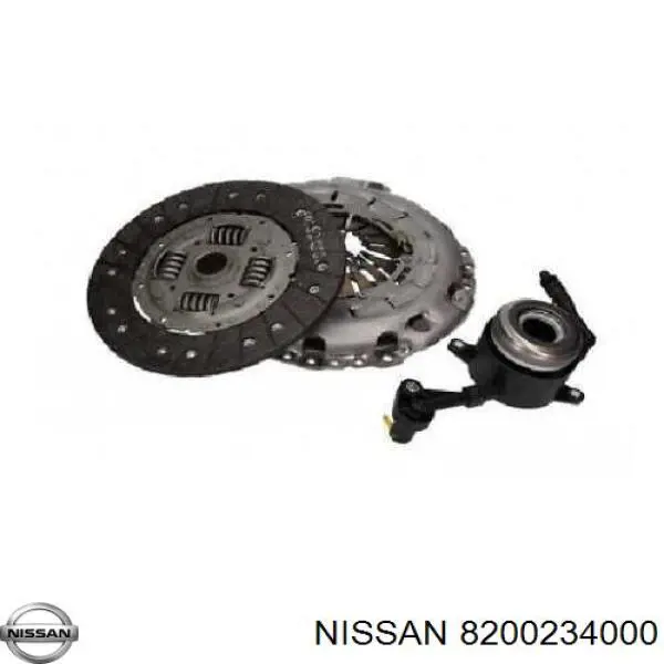 Docisk sprzęgła 8200234000 Nissan/Infiniti