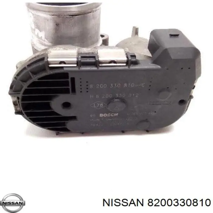 Przepustnica, komplet 8200330810 Nissan/Infiniti