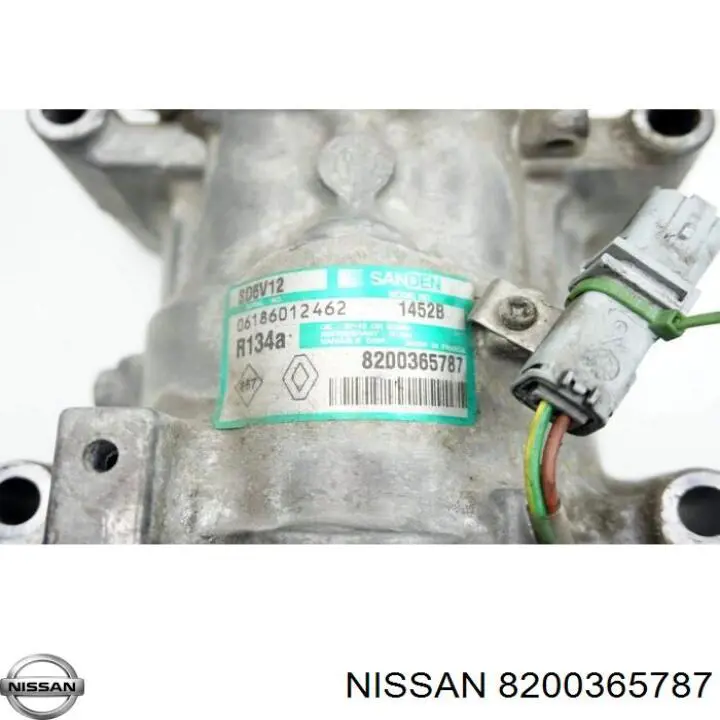 Sprężarka klimatyzacji Nissan/Infiniti 8200365787 cena, od 93,64 USD