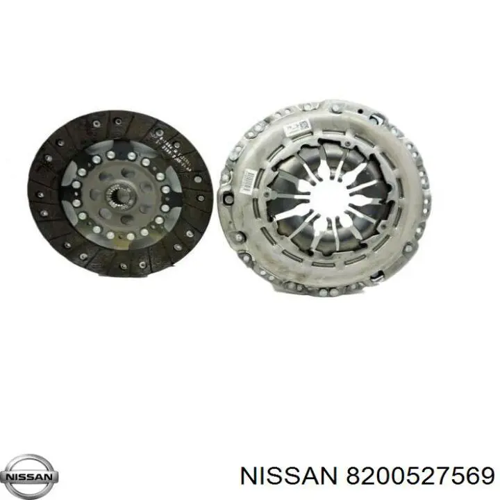 Docisk sprzęgła 8200527569 Nissan/Infiniti