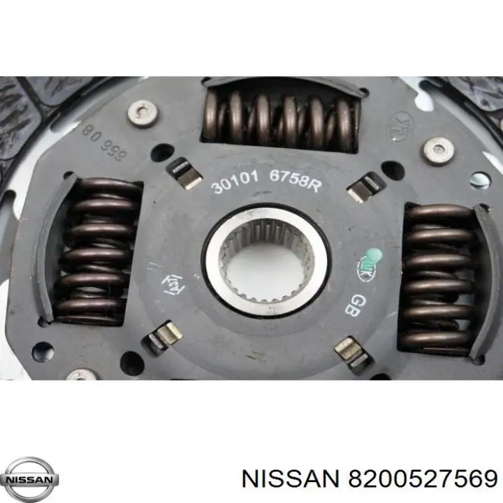 Do koszyka 8200527569 Nissan/Infiniti Docisk sprzęgła