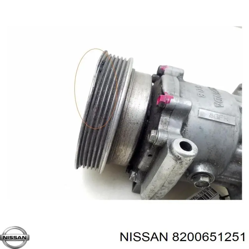 Sprężarka klimatyzacji Nissan/Infiniti 8200651251 cena, od 107,26 USD