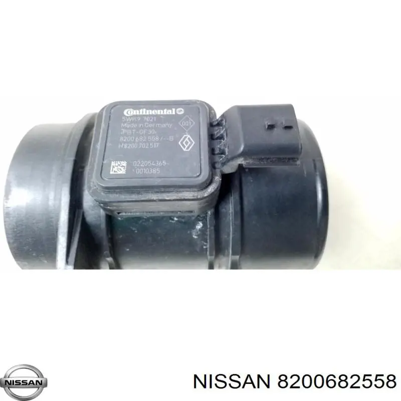 Czujnik przepływu powietrza, przepływomierz powietrza M.A.F. Nissan/Infiniti 8200682558 cena, od 50,82 USD