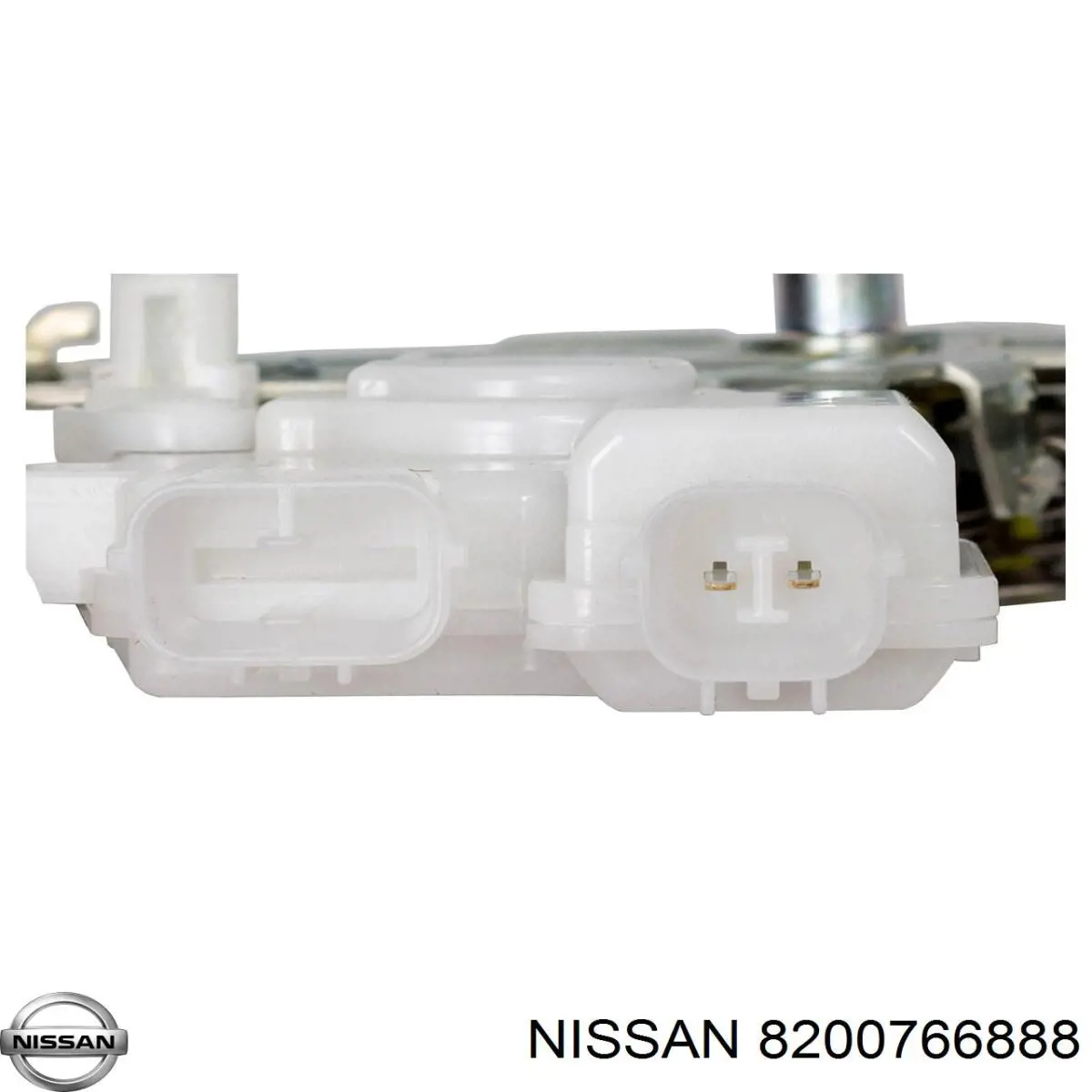 Do koszyka 906127519R Renault (RVI) Zamek drzwi tylnych prawych skrzydłowych