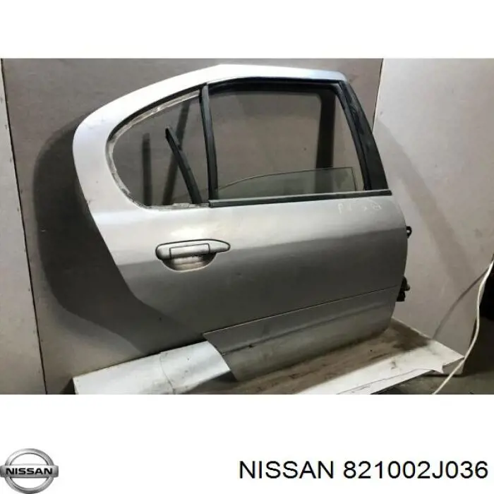 Drzwi tylne prawe Nissan Primera sedana (P11) (1996 - 2002) cena, od 139,20 USD