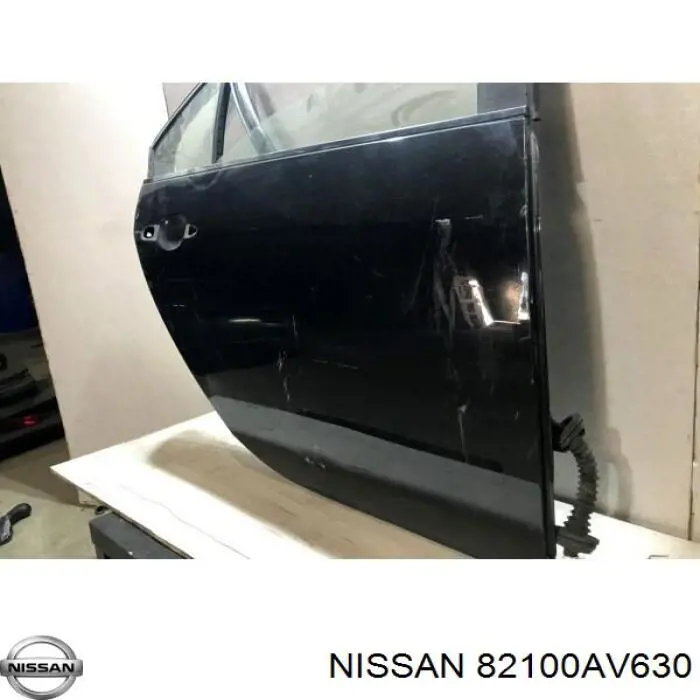 Drzwi tylne prawe Nissan Primera sedana (P12) (2002 - 2008) cena, od 152,28 USD
