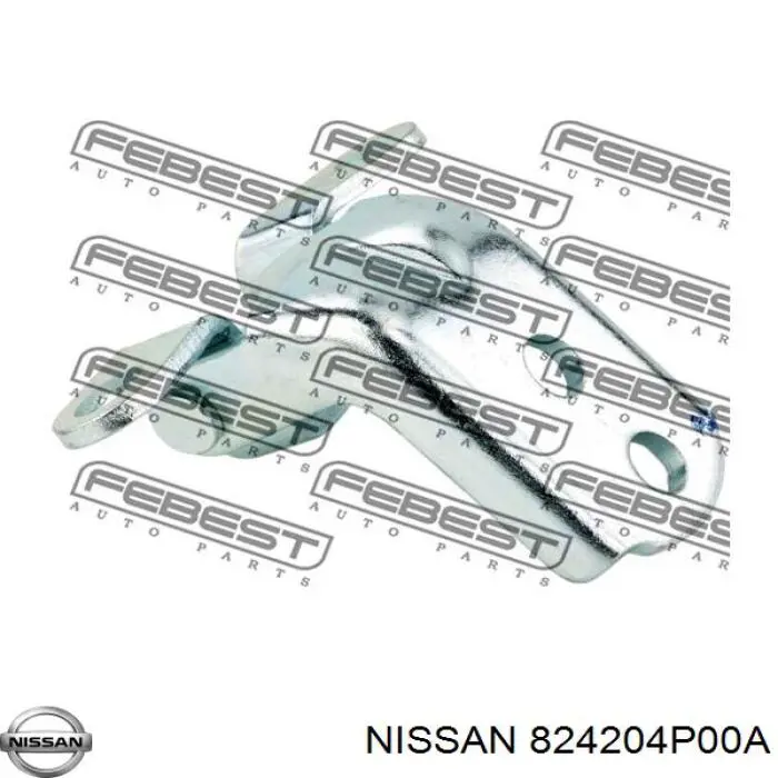 824204P00A Nissan/Infiniti zawias drzwi przednich lewych