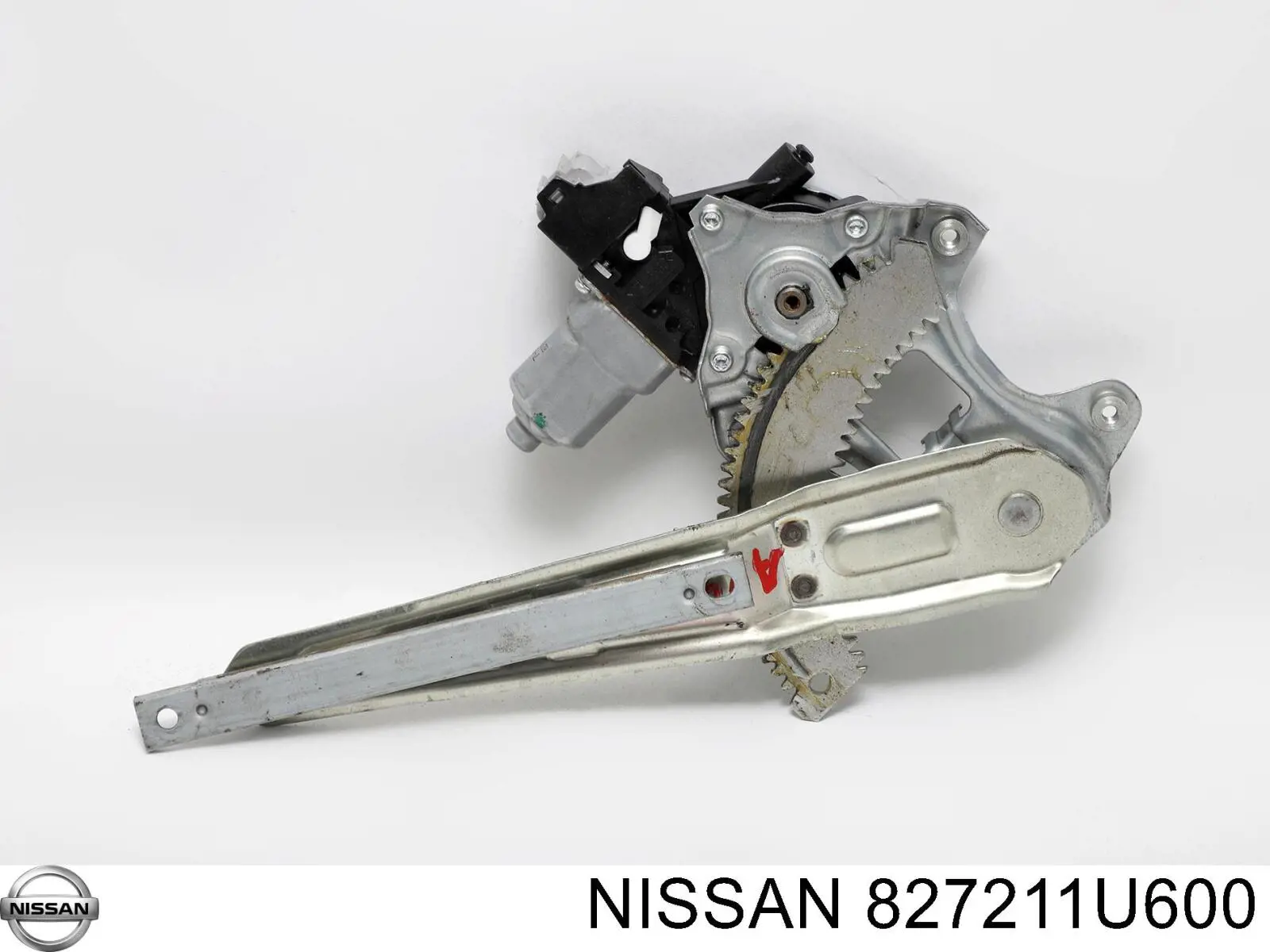 Do koszyka 827211U600 Nissan/Infiniti Mechanizm podnoszenia szyby drzwi tylnych lewych