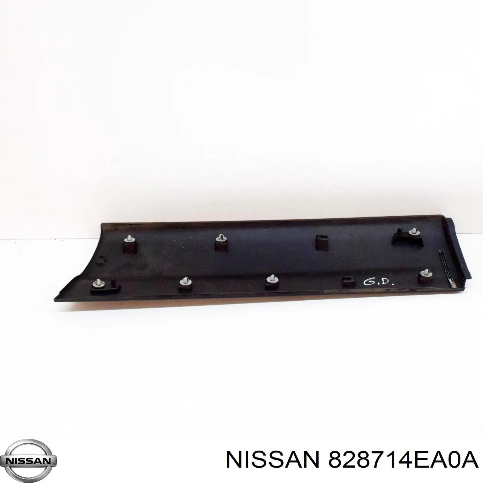 828714EA0A Nissan/Infiniti listwa ochronna drzwi tylnych lewych