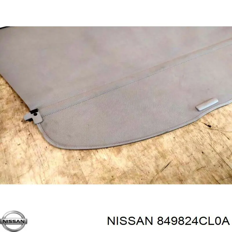 Roleta przedziału bagażnika 849824CL0A Nissan/Infiniti