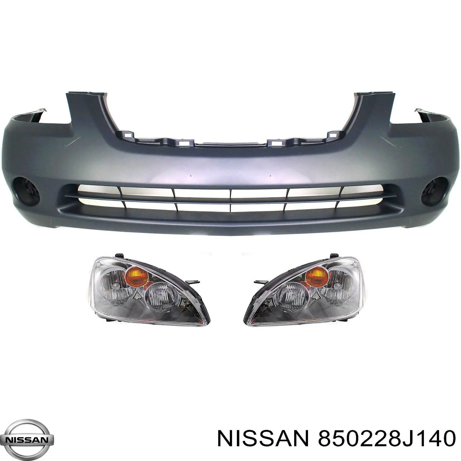 Zderzak tylny Nissan Altima L31 sedana (2001 - 2006) cena, od 279,61 USD