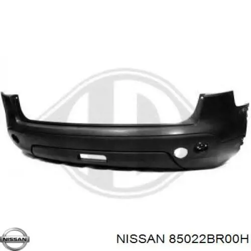 Zderzak tylny Nissan/Infiniti 85022BR00H cena, od 182,17 USD