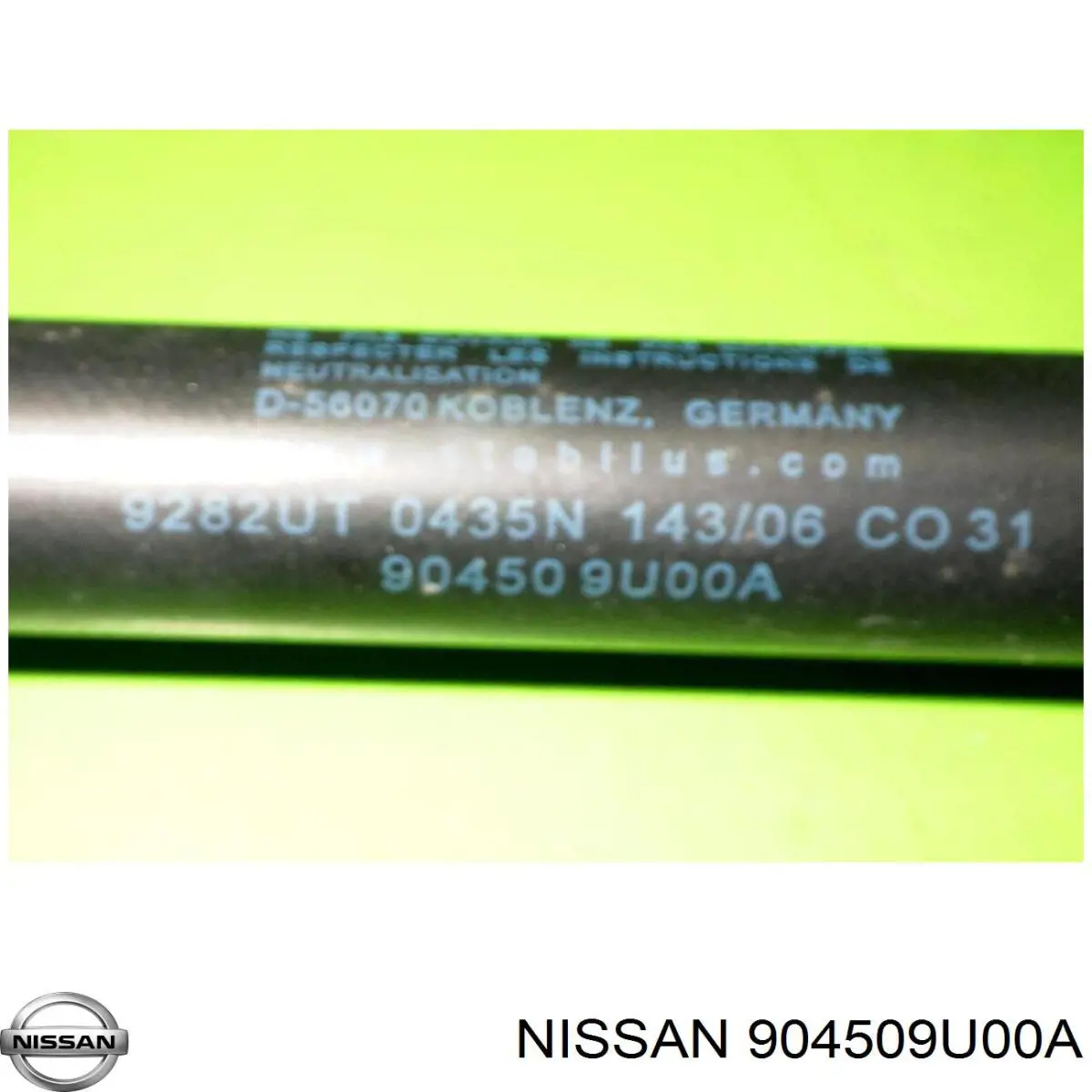 Amortyzator klapy bagażnika (3/5 drzwi-tylnych) Nissan/Infiniti 904509U00A cena, od 16,37 USD
