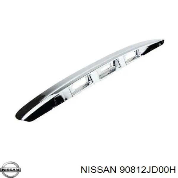 Do koszyka 90812JD00H Nissan/Infiniti Nakładka klapy bagażnika