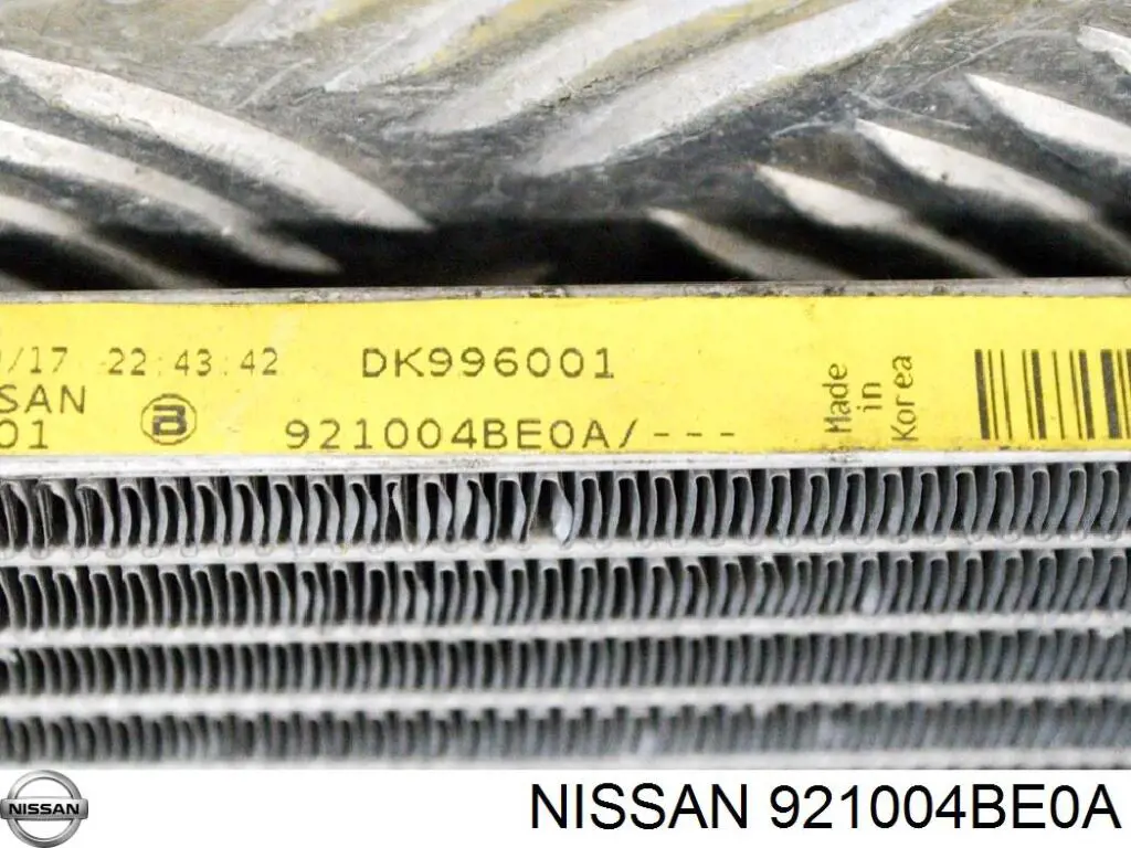 Chłodnica klimatyzacji Nissan/Infiniti 921004BE0A cena, od 96,15 USD