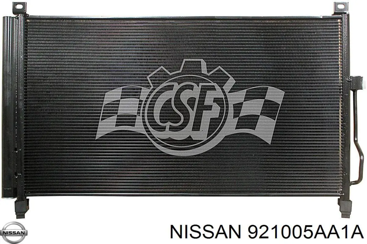 921005AA1A Nissan/Infiniti Chłodnica klimatyzacji