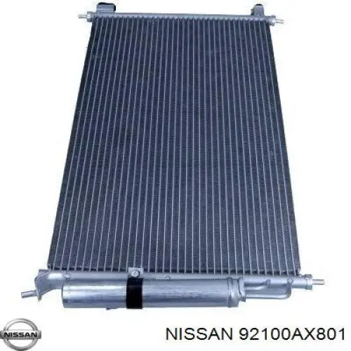 Chłodnica klimatyzacji Nissan/Infiniti 92100AX801 cena, od 111,24 USD