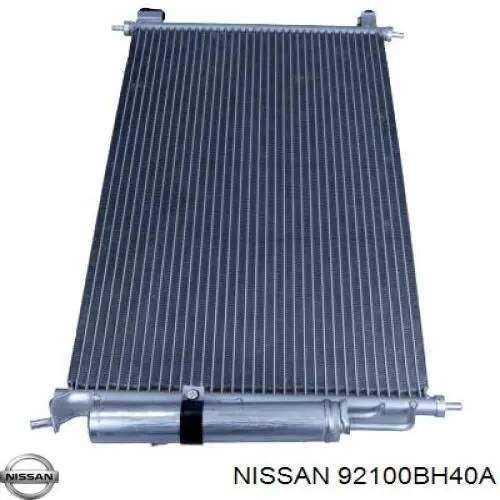 Do koszyka 92100BH40A Nissan/Infiniti Chłodnica klimatyzacji