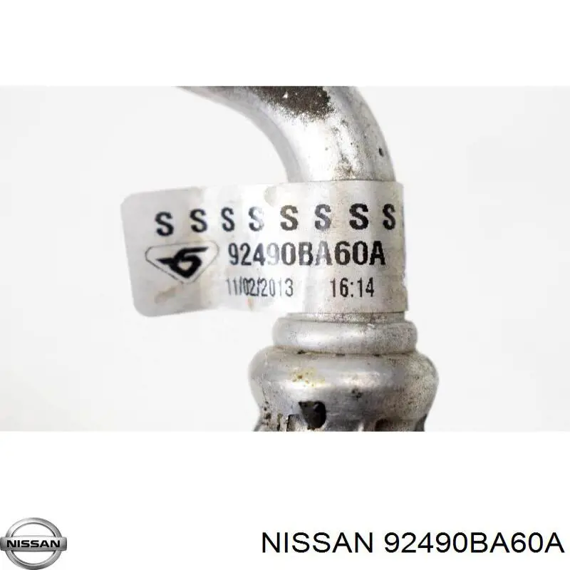92490BA60A Nissan/Infiniti Przewód klimatyzacji, od sprężarki do chłodnicy
