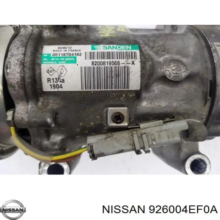 926004EF0A Nissan/Infiniti Sprężarka klimatyzacji