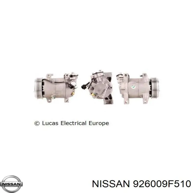 926009F510 Nissan/Infiniti Sprężarka klimatyzacji