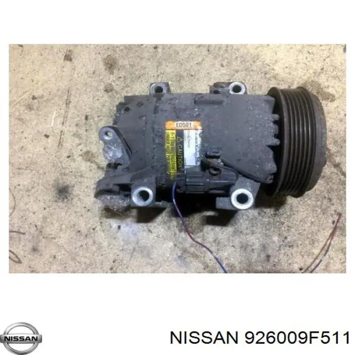 Do koszyka 926009F511 Nissan/Infiniti Sprężarka klimatyzacji