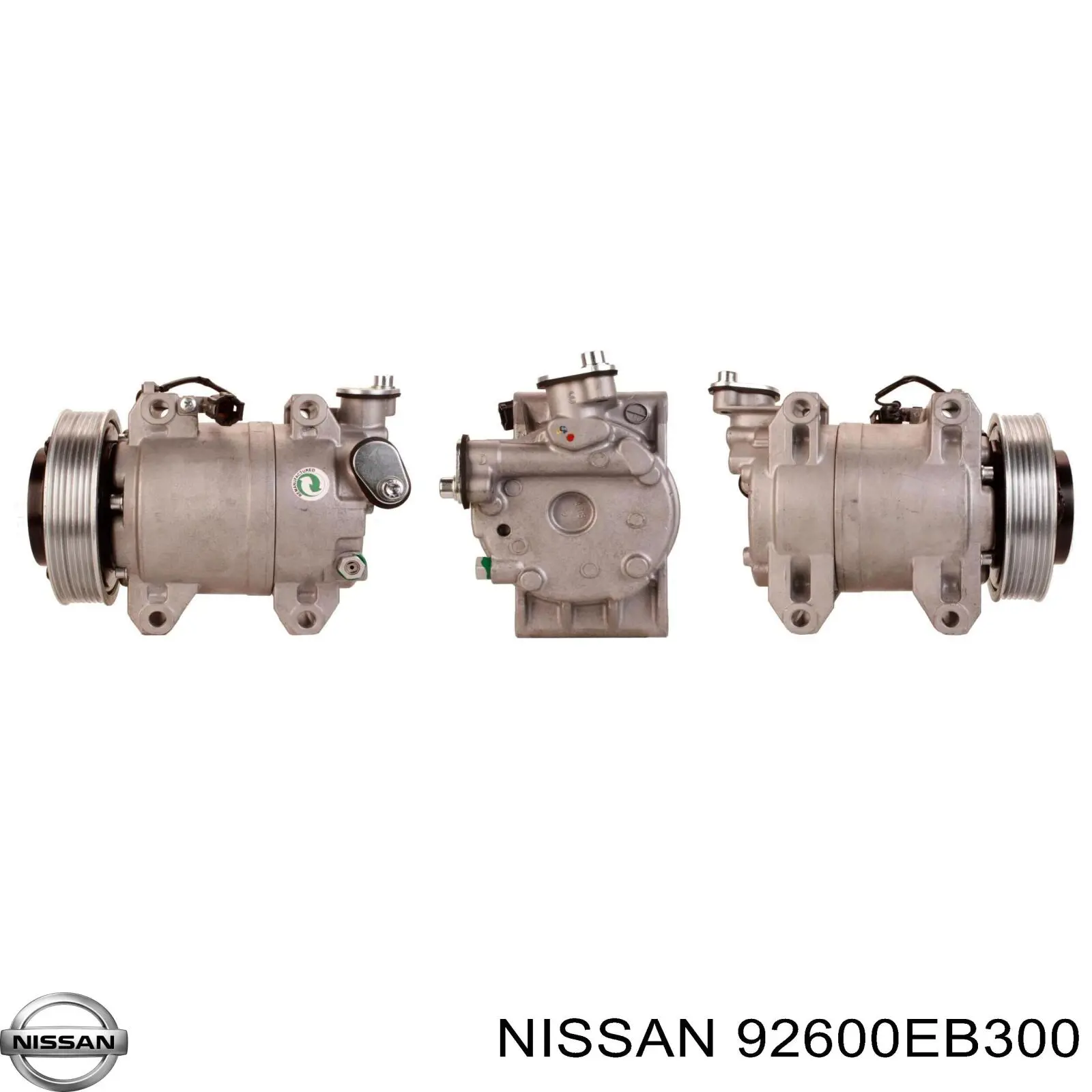 Sprężarka klimatyzacji Nissan/Infiniti 92600EB300 cena, od 146,42 USD